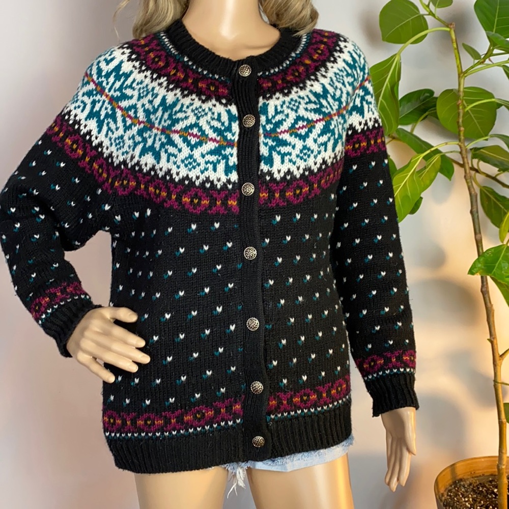 Vintage 90’s Northern Isles Cardigan Sweater size M